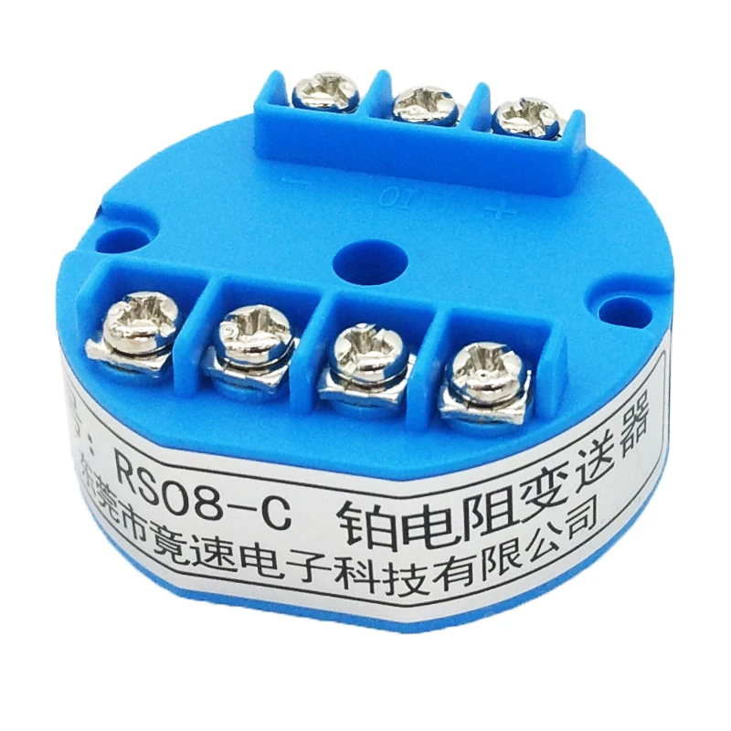 

Rs08-c temperature transmitter PT100 industrial high precision armored platinum thermistor to 485 acquisition module