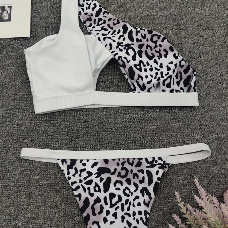 Bikinx Цельный купальник на одно плечо, женский купальный костюм с пуш-ап, сексуальный купальник для женщин, купальник с пряжкой, стринги, бикини,, летний купальник