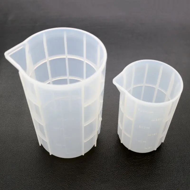

3Pcs 100ml 350ml 750ml Flexible Silicone Large Measuring Cups Mixing Cups Baking Tools Resin Casting Jewelry Tools Kit