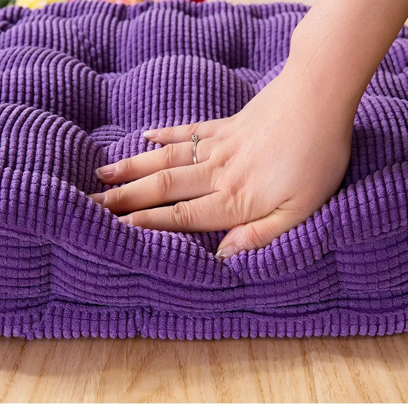 Утолщенная Вельветовая Подушка для стула стеганая подушка медитации хлопковая