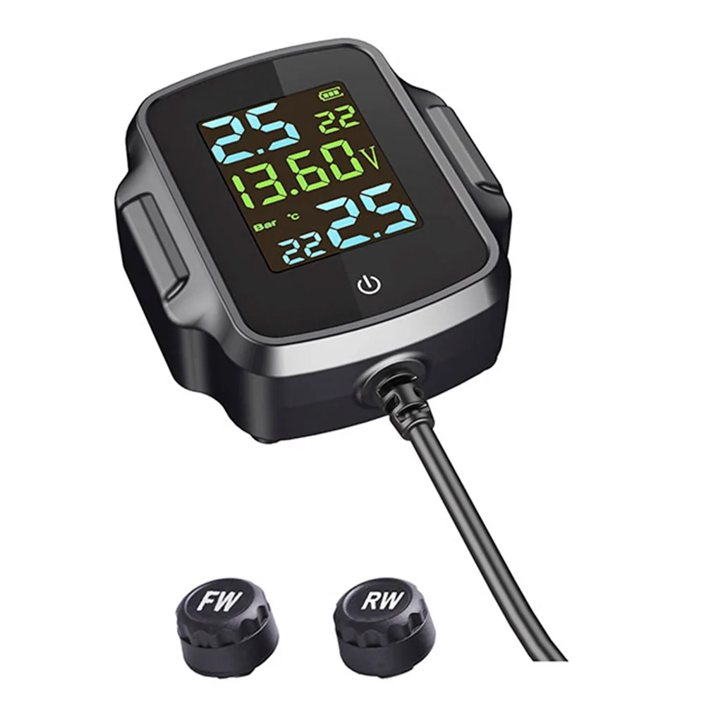 Система контроля давления в шинах TPMS для мотоцикла система оповещения о
