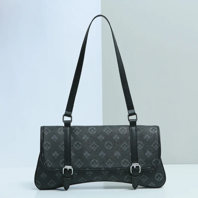 

2021 new retro single small soft chest bag big brand chain underarm messenger bag