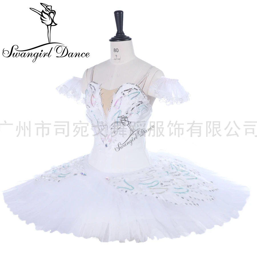 Профессиональная балетная пачка с белым лебедем для женщин Классические