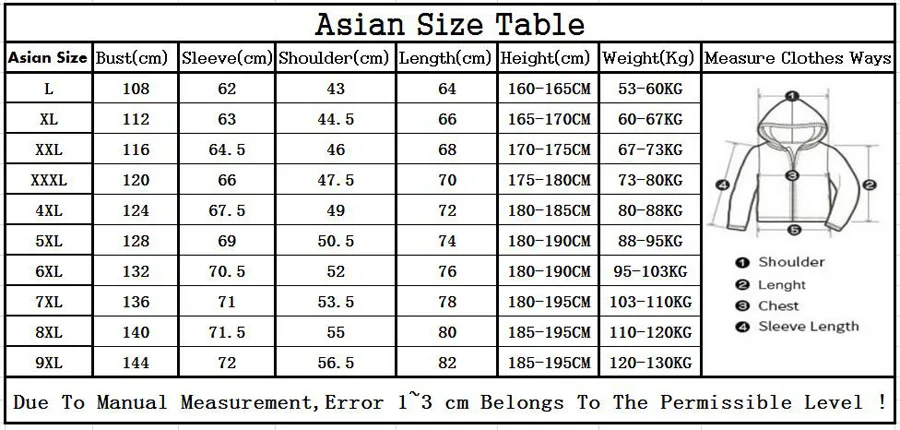 Мужская водонепроницаемая ветрозащитная куртка размеры 7XL 8XL 9XL | одежда