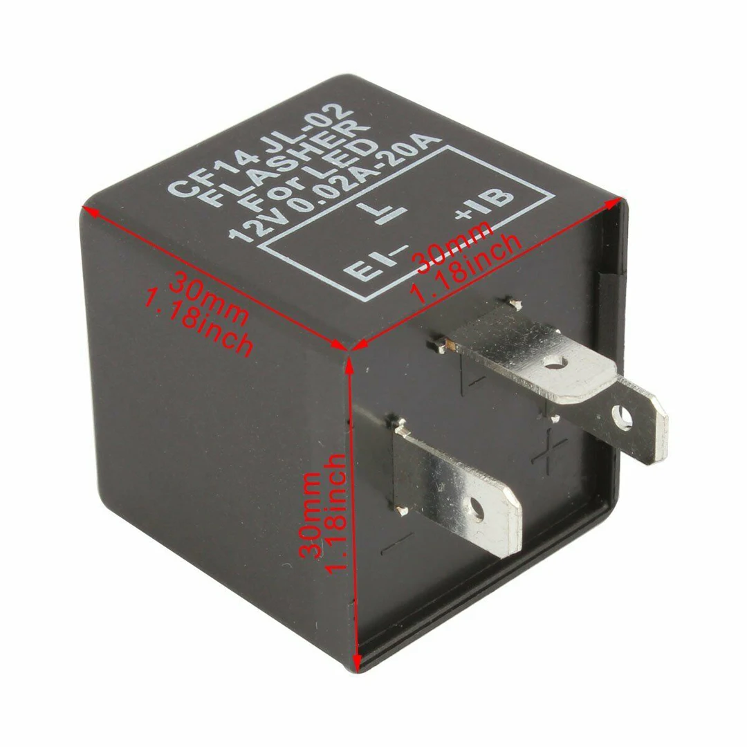 Автомобильный светодиодный индикатор реле CF14 независимое от нагрузки 12V