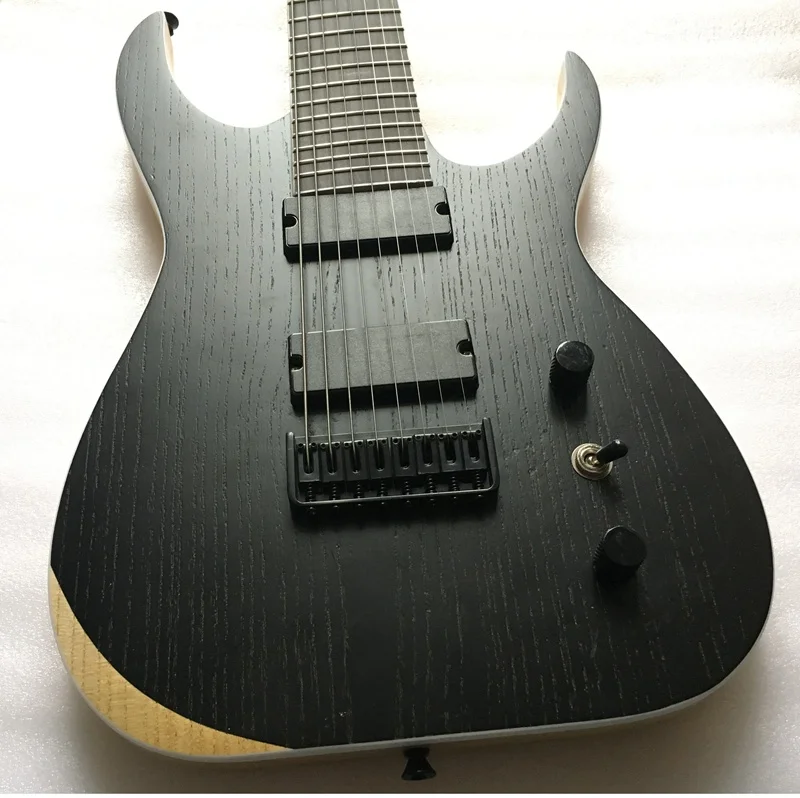 Электрогитара с острым углом 8 струн головным убором корпус из массива Пеппы