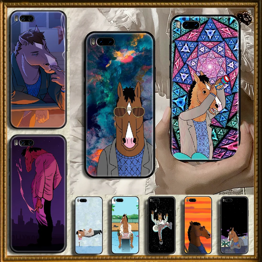 Забавный мультяшный телефонный чехол Horseman bo-jack для Xiaomi Mi Max Note 3 A2 A3 8 9 9T 10 Lite Pro