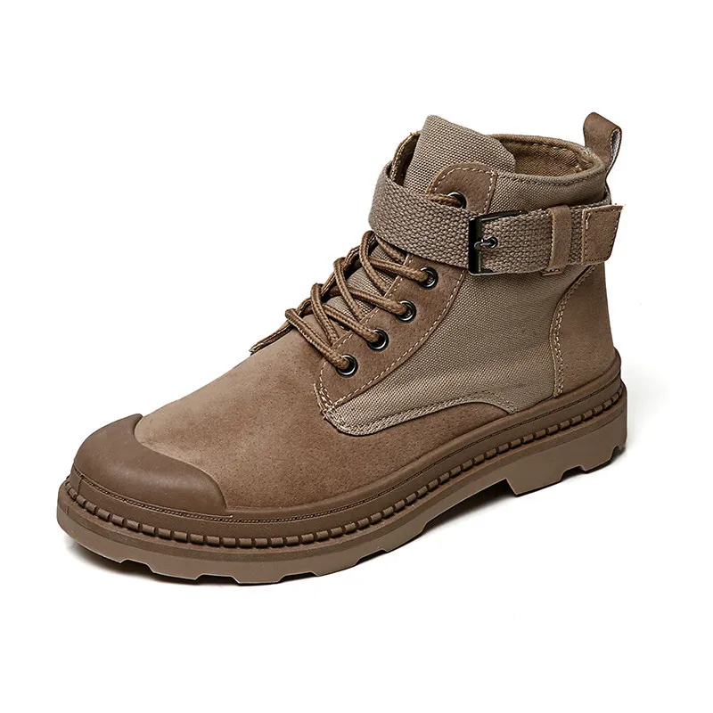 

Martin Boots Men's New Autumn Winter Wild Chelsea Men's Shoes Trend Tooling Men's Shoes Outdoor Lleisure Snow Boots Men