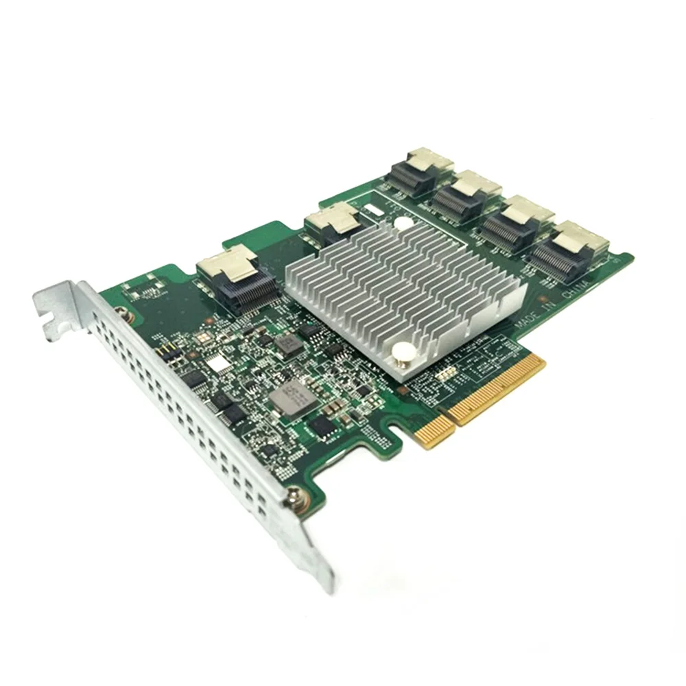 Оригинальная плата расширения SAS/SATA/SSD PCIE с 8 портами на 16 портов карта 6 Гб