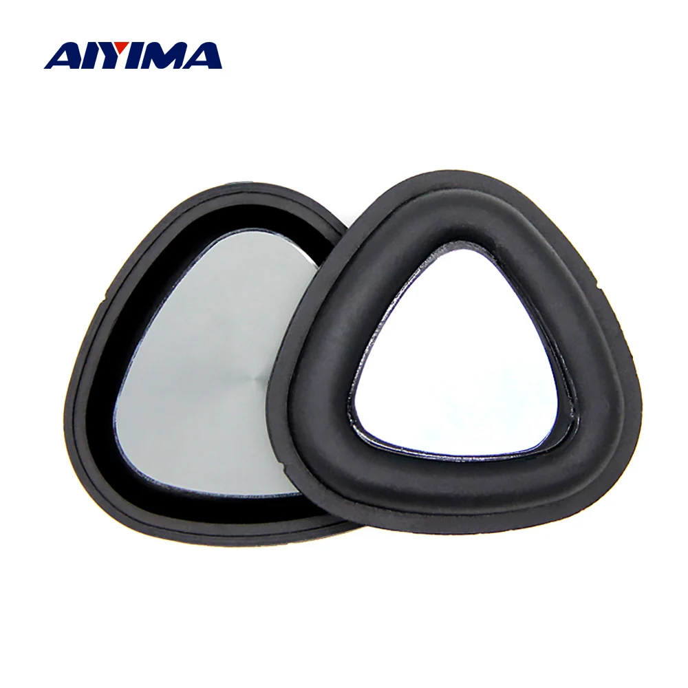

AIYIMA 2Pcs 55mm Equilateral Triangle Bass Radiator Vibration Plate Audio Woofer Speaker Accessories Vibration Membrane Repair