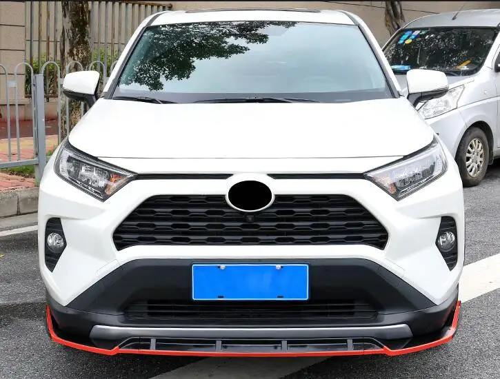 Спойлер для TOYOTA Rav4 2020-2021 ABS задний спойлер переднего бампера защитные бамперы
