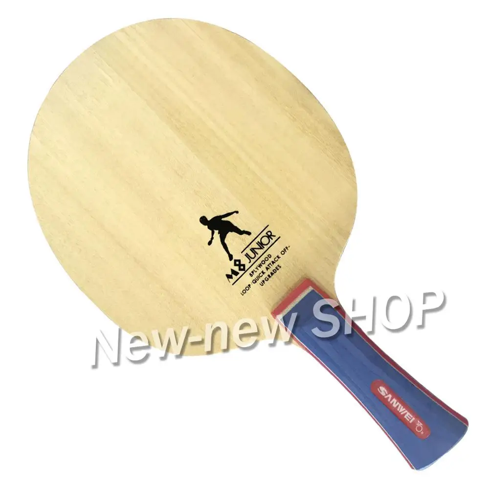 Sanwei M8 тренировка подростков M 8 Настольный теннис PingPong Blade|pingpong blade|sanwei m8table tennis |