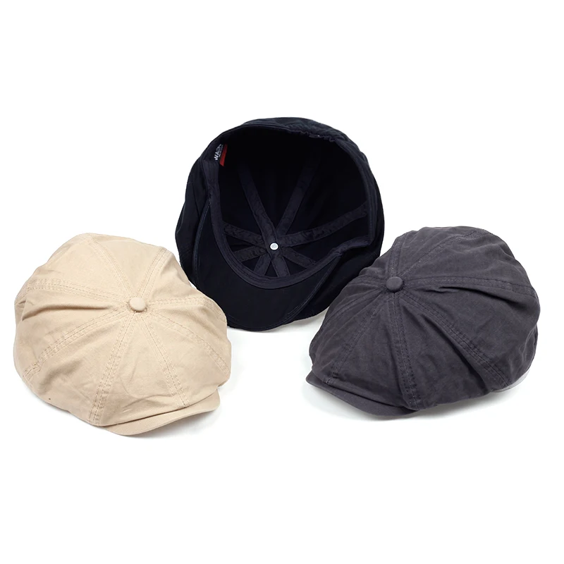 Новинка 2019 осенне зимние шапки Модный хлопковый берет унисекс уличный зимний