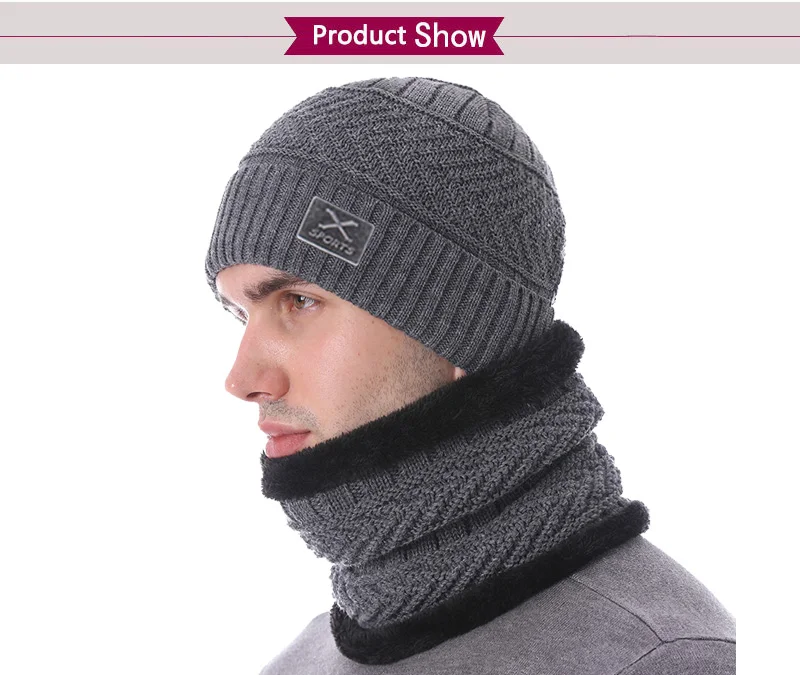 Бренд Skullies Beanies мужские зимние шапки для мужчин шарф вязаная шапка Кепка, зимняя шапка Beany мужская Homme X Gorro береты-кепки
