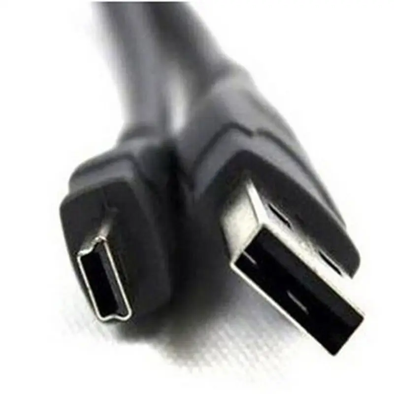 0 8 м мини usb кабель для 5 Pin B MP3 MP4 плеера камеры 634B|Компьютерные кабели и разъемы| |