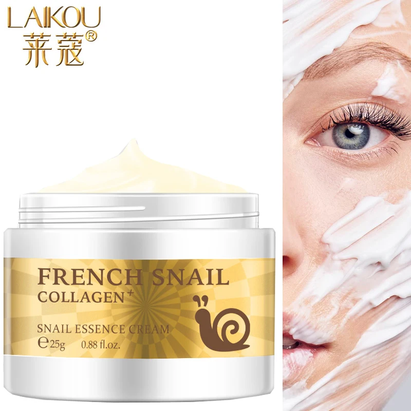 Лицо улитки крем с гиалуроновой кислотой против морщин и старения лица дневной