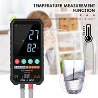digital multimeter measure fy107cfy107b voltage resistance capacitance frequency continuity diode test temperature measurement