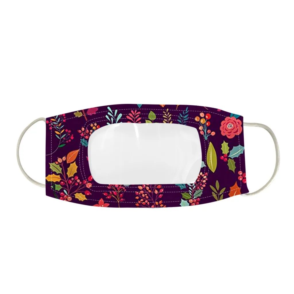 Улыбка коммуникатор лица Mascarilla с прозрачным виниловым видимым выражением губ