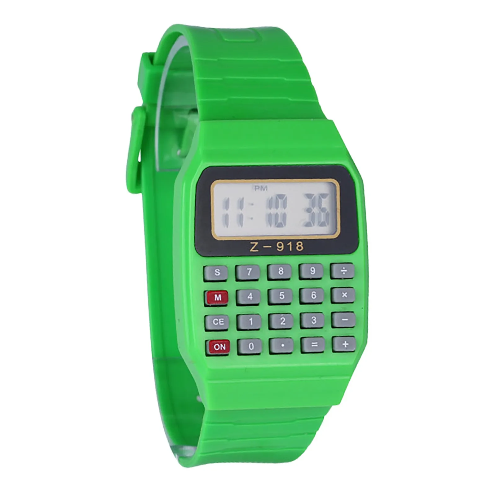 Детские многофункциональные наручные часы Fad с силиконовым датой и электронным