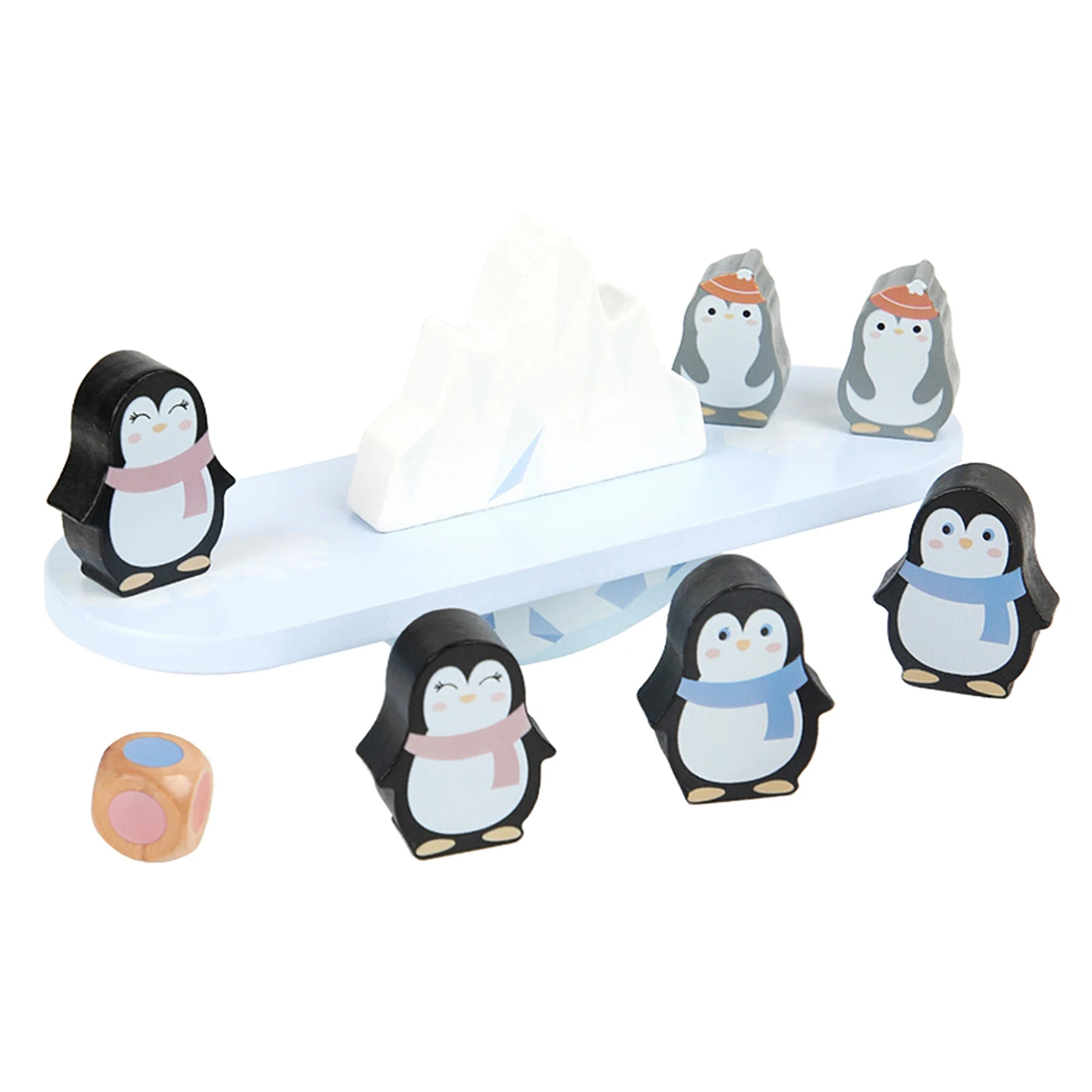 

Penguin Creative Building Block Balance Flop Toy Party Game