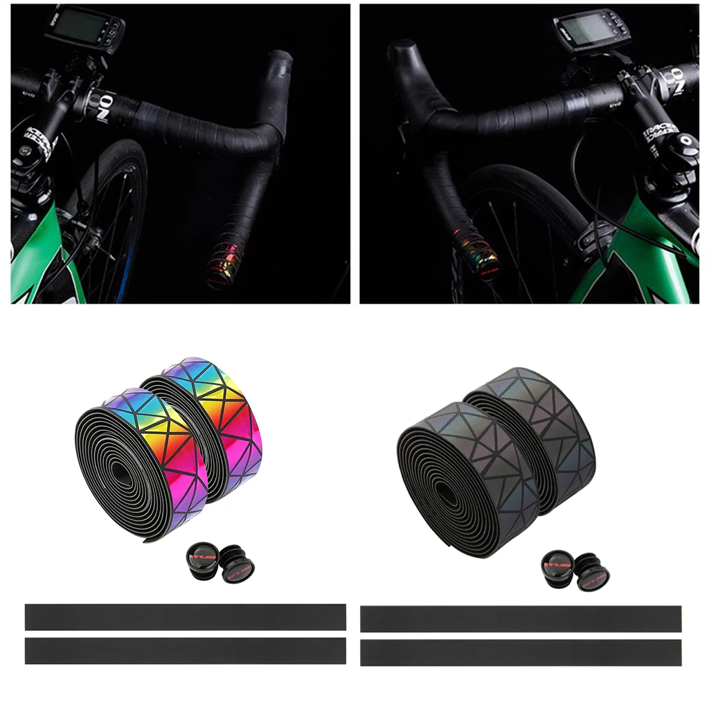

Road Bike Handlebar Tapes, Bar Tape, EVA Non-, Color Reflective