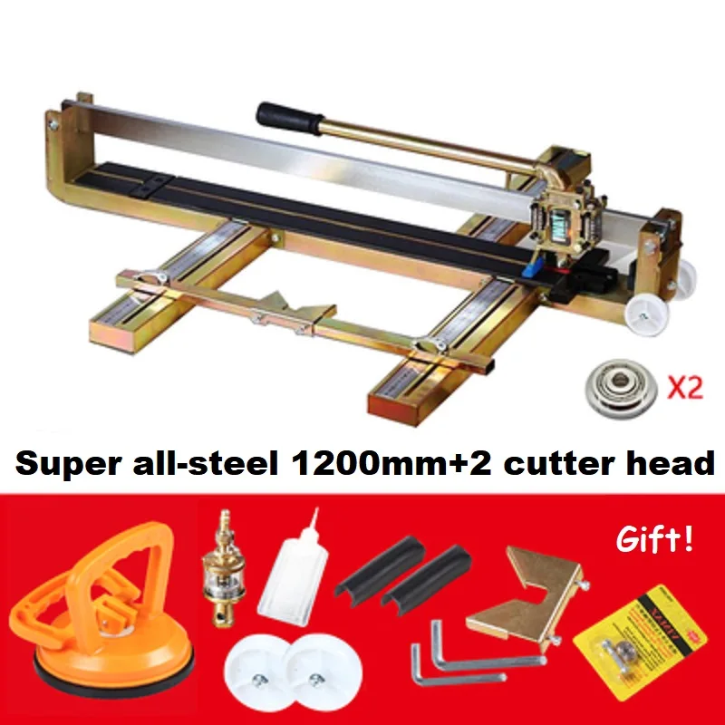 

Manual Ceramic Tile Cutting Machine Push The Knife Hand Push Cut Bricks High Precision Push-pull Knife All Steel Tile Cutter