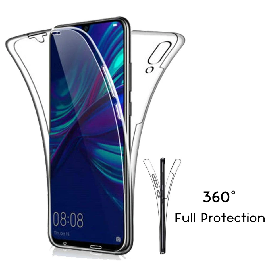 Двойной силиконовый чехол 360 для Samsung Galaxy S10 Lite S10E E S8 S9 Plus A3 A5 A6 A7 A8 A9 J3 J4 J5 J6 J7 Neo 2018 2017