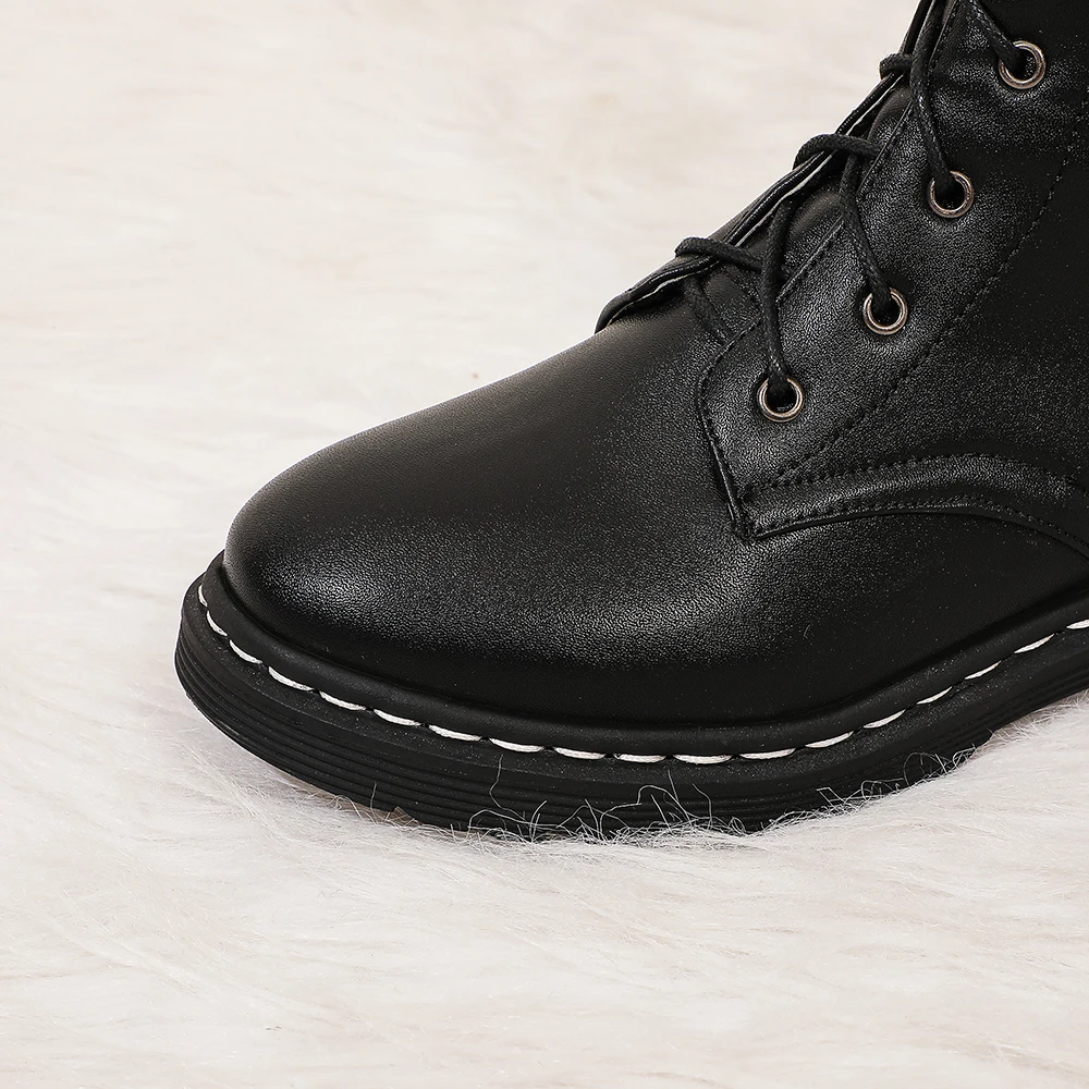 

Kickway Women Winter Shoes Knee High Boots Big Size High Quality Leather Brand Women Shoes Women Winter Boots botas negras mujer