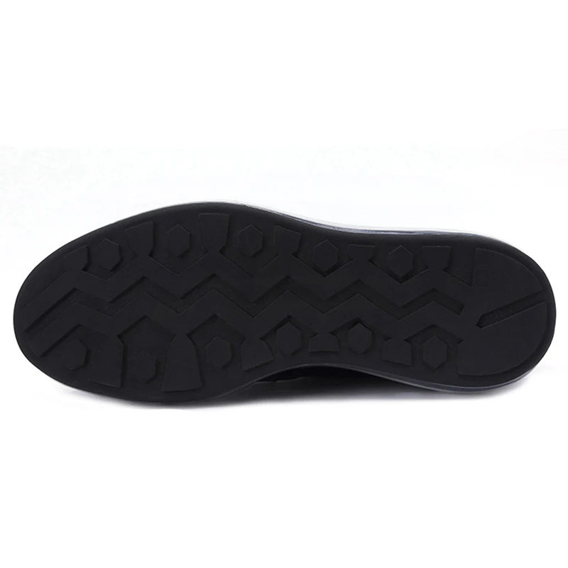 

High Quality Patent Leather Man Wingtip Brogues Shoes Round Toe Laces Mens Air Cushion Oxfords Flat Platform Daily Footwear TL91