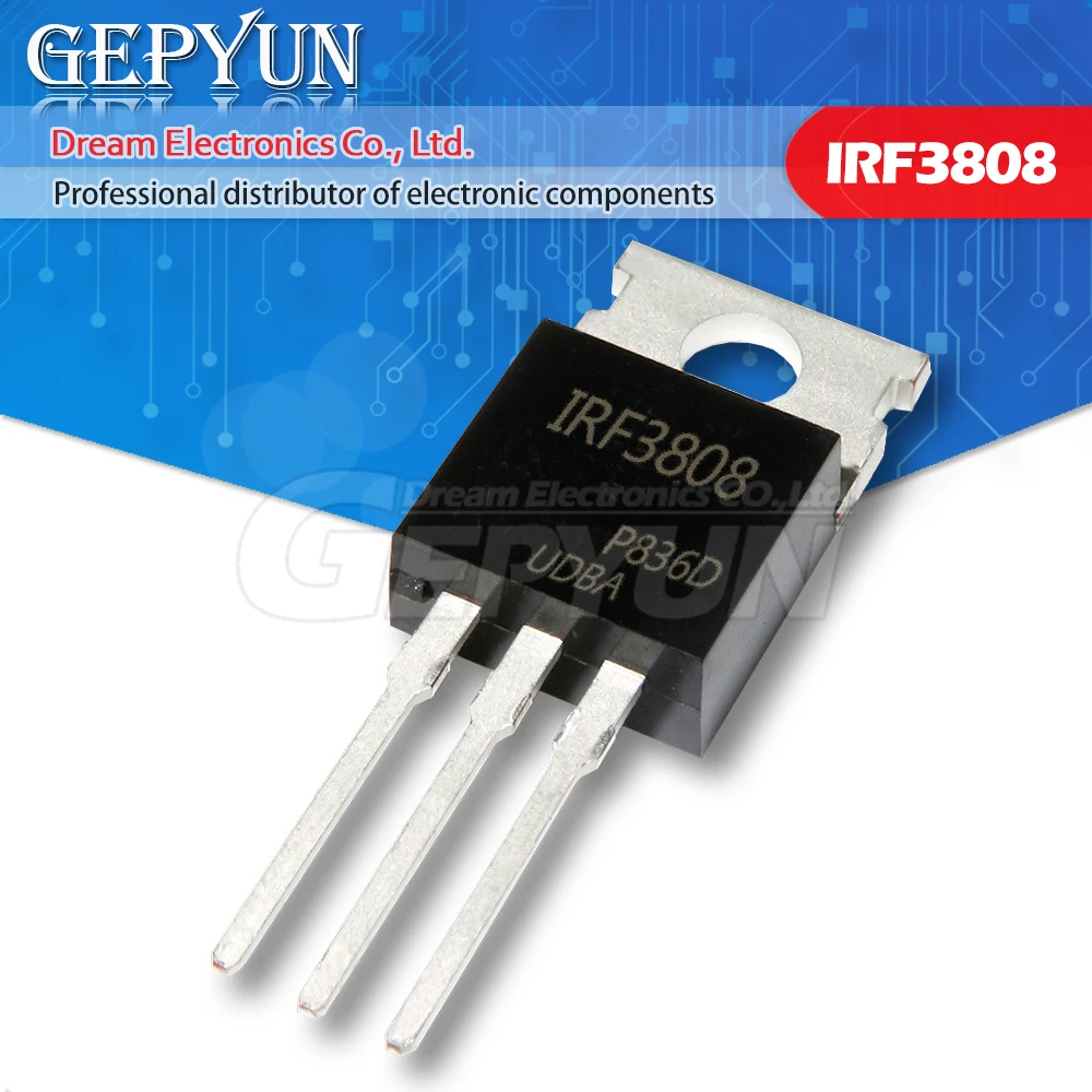 

10 шт. IRF3808PBF TO-220 IRF3808 TO220 новый МОП полевой транзистор