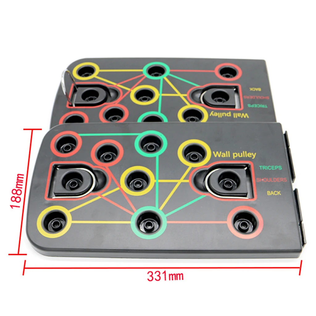 

Push Up Stands Set Push-up Board Exercise Tool Multi-Function Portable