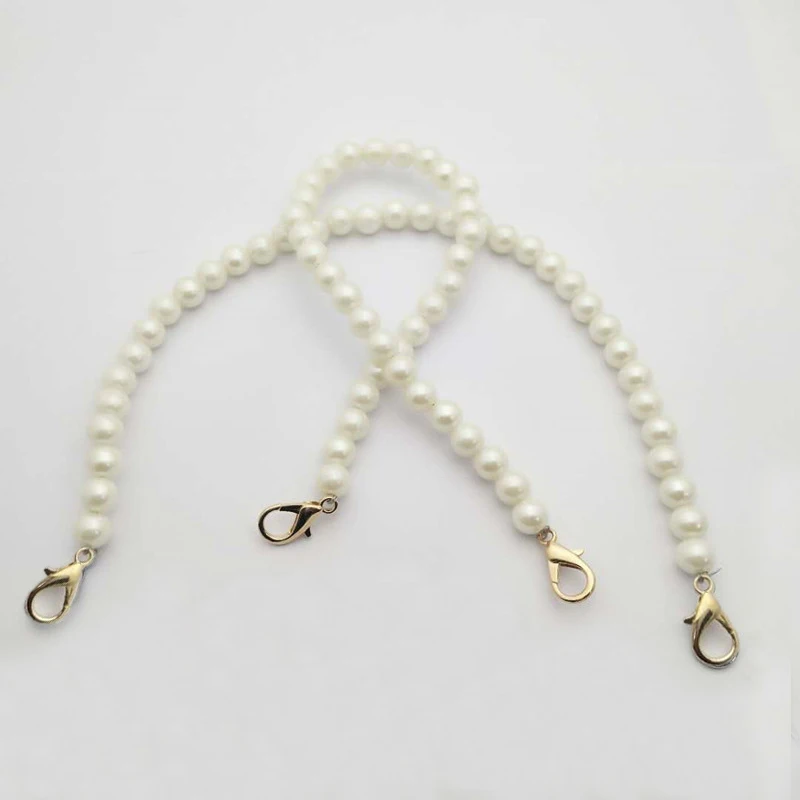 

Diy Detachable Bags Strap Chain Women Handbag Shoulder Bag Strap Imitate Pearl Bag Strap Belt Replacement Bag Accessories