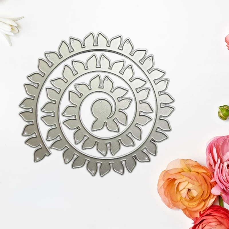 

R7RC DIY Embossing Card Knife Scrapbooking Mould, Carbon Steel Printing Steel Mould for Album Paper Card Making