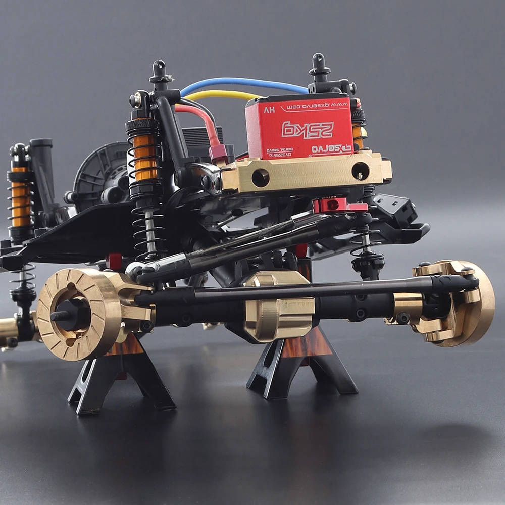 SCX10 II AR44 осевой латунный противовес набор рулевых суставов дифференциальный