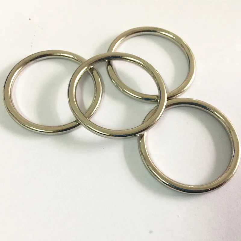Аксессуары для кожаной сумочки DIY 30 мм 50 шт серебро|hardware ring|diy craft ringhandbag hardware rings |