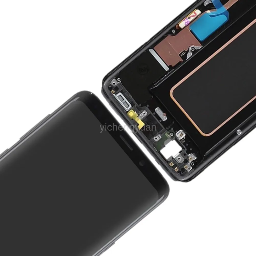 Оригинальный ЖК-дисплей AMOLED для SAMSUNG Galaxy S9 Plus сенсорный экран с цифровым