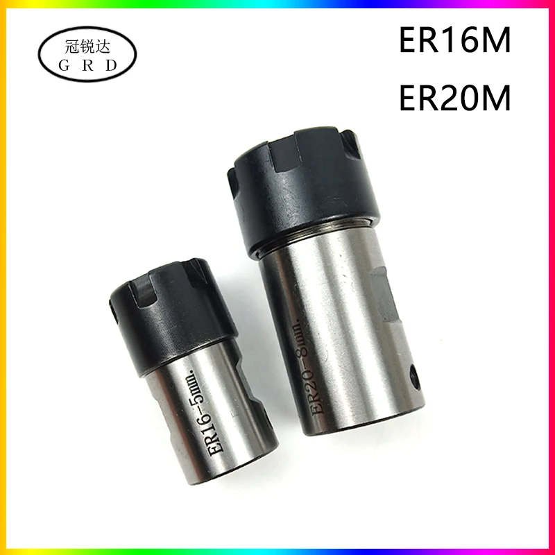 

Engraving machine tool holder C20 C25 ER16M ER20M 5mm 6mm 8mm 10mm 12mm 14mm 16mm for motor spindle ER16 ER20 tool holder