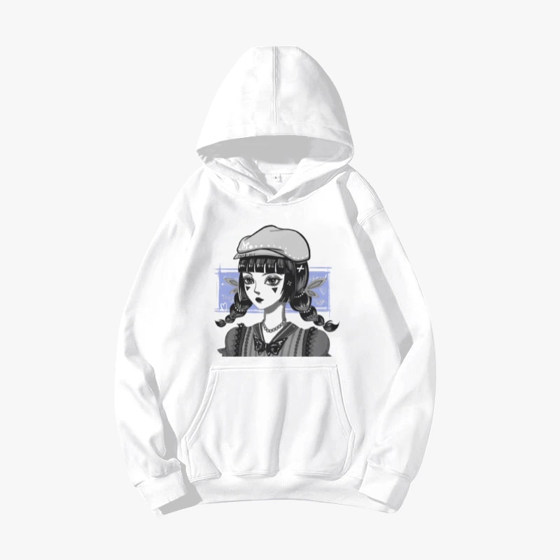 

New Arrival Women Ladies Pullovers Clothing Hoodies Sweatshirts Simple Autumn Long Sleeves Loose Basic Casual Winter Hooded