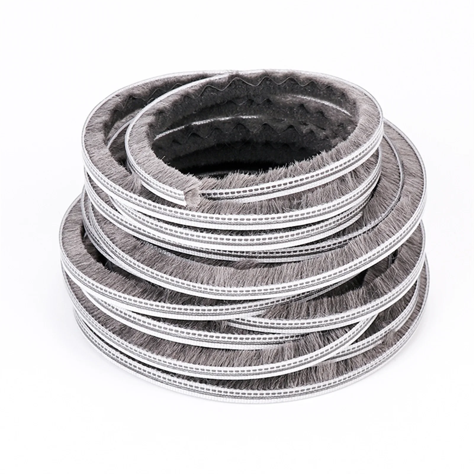 

Эластичная прямая уплотнительная лента для волос, нейлоновая уплотнительная щетка с канавками для двери, Пылезащитная уплотнительная лент...