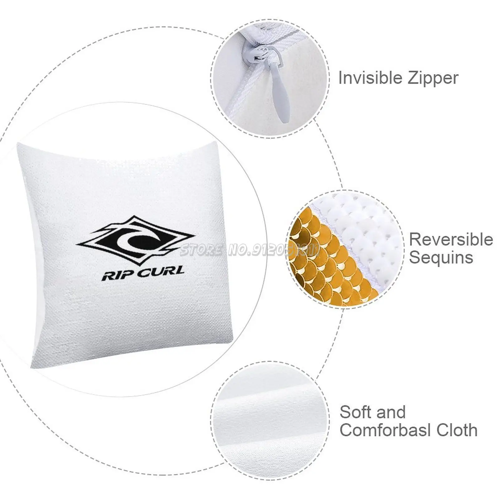 Самая большая наиболее знаменитых персонажей расшитый блестками Подушка Чехол