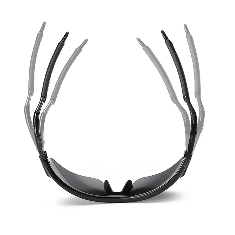 Высококачественные спортивные поляризационные очки мужские солнцезащитные для