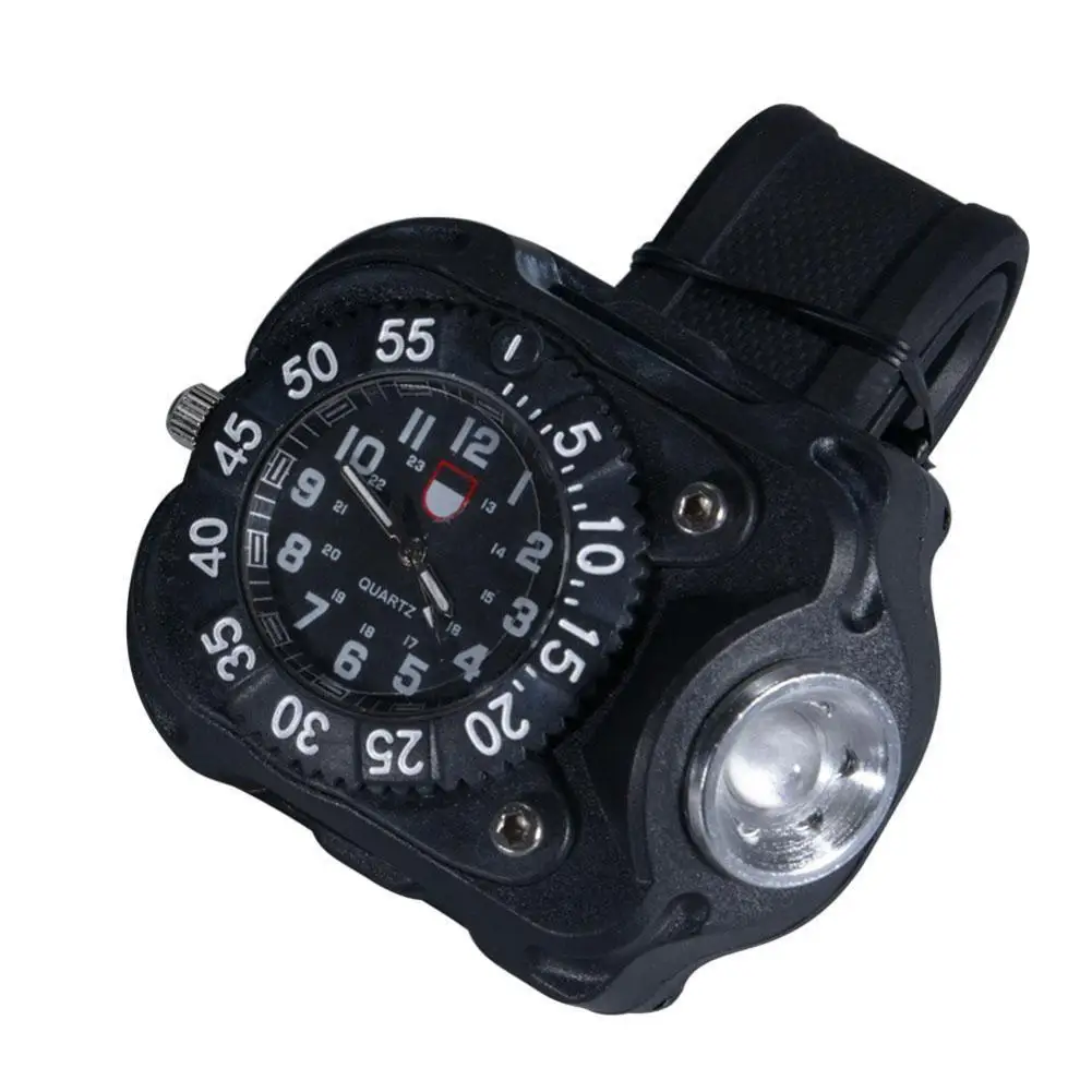 3 в 1 Спорт на открытом воздухе Перезаряжаемые яркий светодиодный фонарик компас