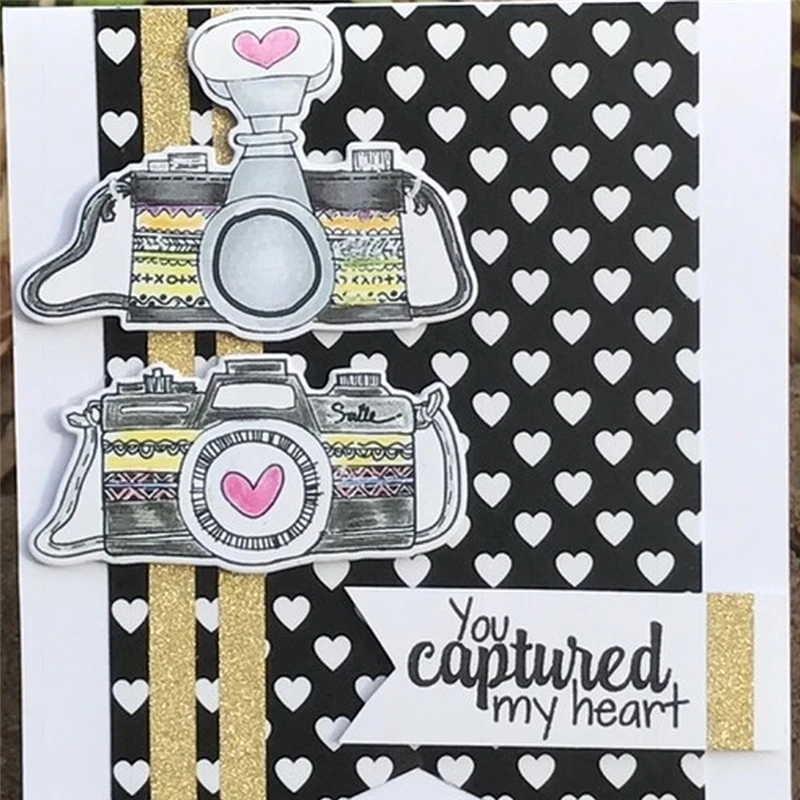 Прозрачная силиконовая печать для камеры/печать скрапбукинга DIY/фотоальбом