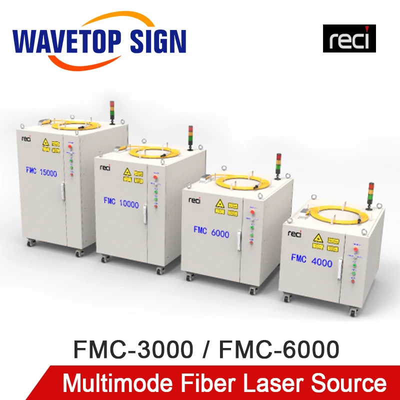 RECI с высоким уровнем Мощность Многомодовый Волоконно лазерная источник FMC 3000 6000