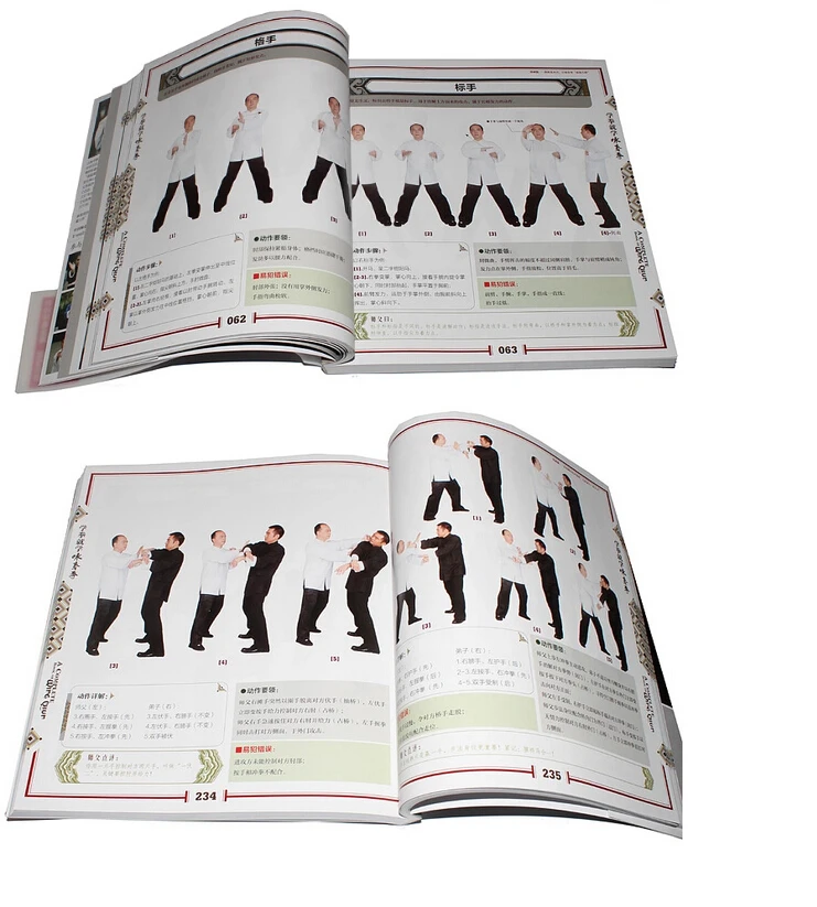 Booculchaha Wing Chun book от lian you с двумя DVD-дисками для начинающих учеников книга