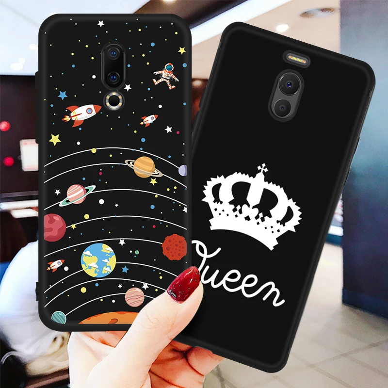 Мягкие силиконовые с рисунком чехол для телефона Meizu Note 5 6 8 9 16th 16XS 16 Plus X8 M6 M5 M5S M5C TPU