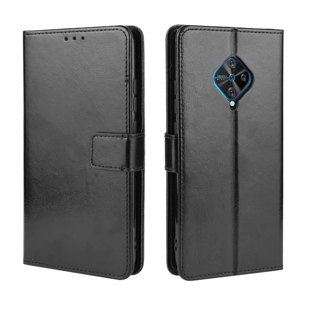 Чехол книжка Vivo S1 Pro 6 38 дюйма из ПУ кожи чехлы для S1Pro чехол 1920 PD1945F_EX