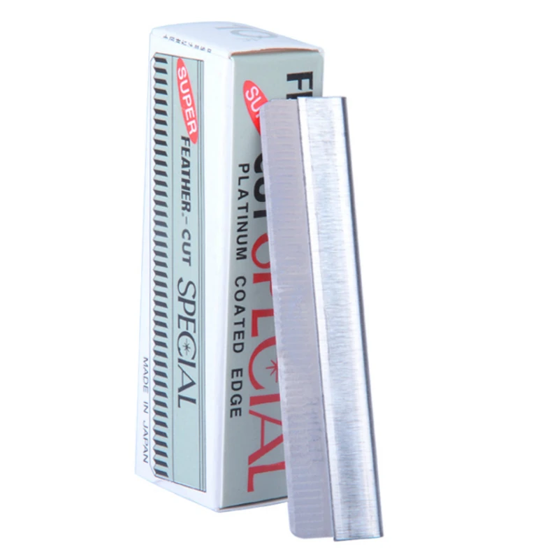 100 шт./лот лезвие для волос из нержавеющей стали нож татуировки бровей Триммер