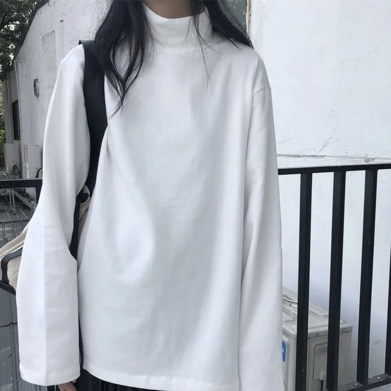 Готика Харадзюку женская футболка свободные Джемперы Хай стрит для женщин и