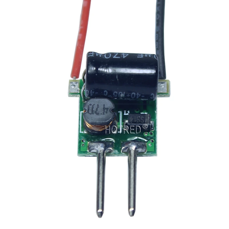 10 шт. DC-DC 2 шпильки MR16 1x1 Вт 1x3 Вт 3x1 Вт 1-3x1W 3x3w 3x2 Вт 4-7x1w светодиодный драйвер Питание для 1 Вт 2 Вт 3 Вт, 4 Вт 5 Вт 7 Вт светильник лампочка